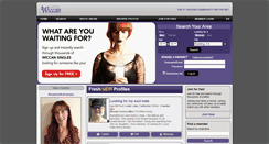 Desktop Screenshot of dateawiccan.com